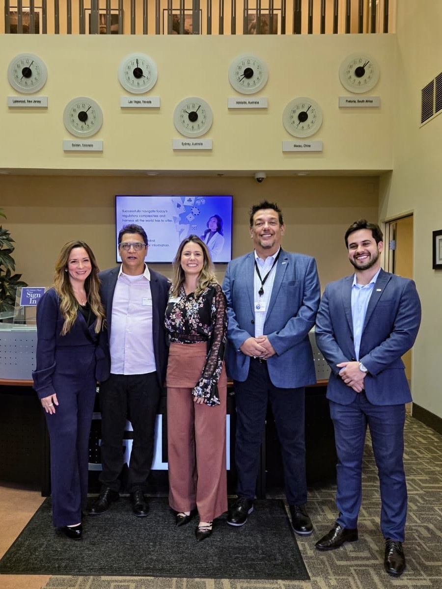 Loterj fortalece relações internacionais e destaca regulação responsável na Global Gaming Expo (G2E)