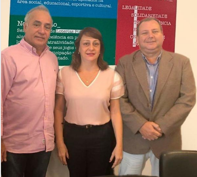 Presidente da ABLE visita Loterj