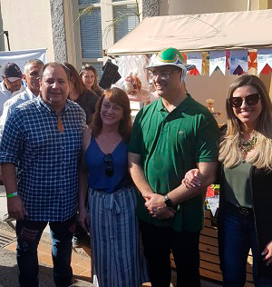 Presidência da Loterj presente na festa “Julina” do Palácio Guanabara.