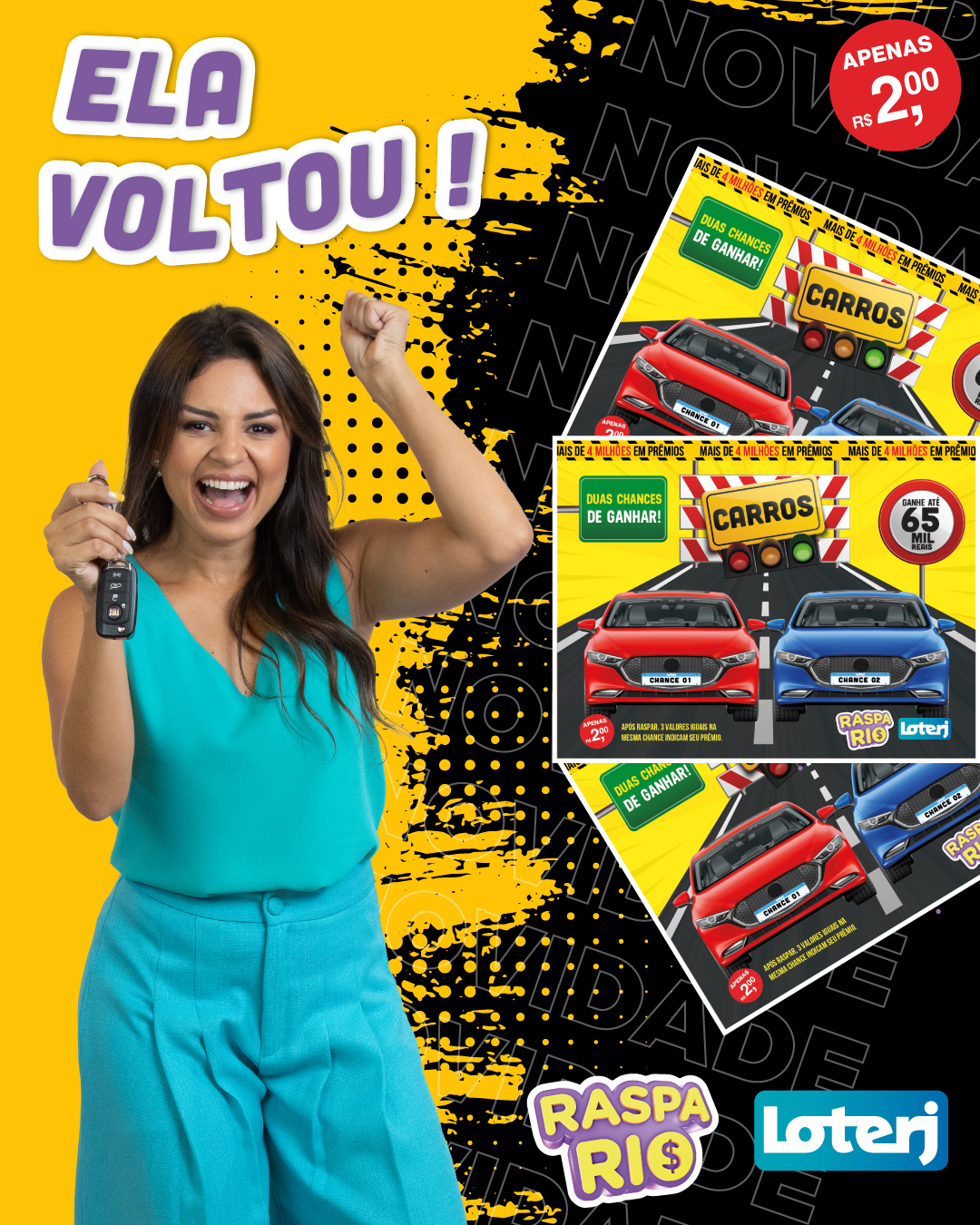 Raspa Rio Carros de volta as ruas