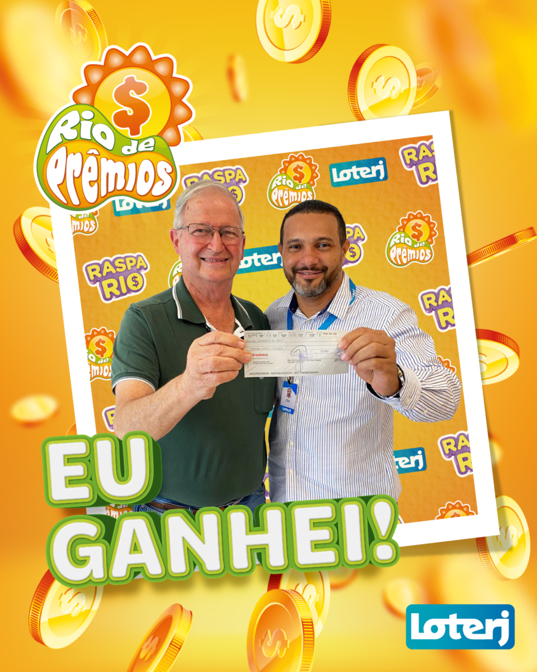 Fernando faturou 800 mil reais no Rio de Prêmios