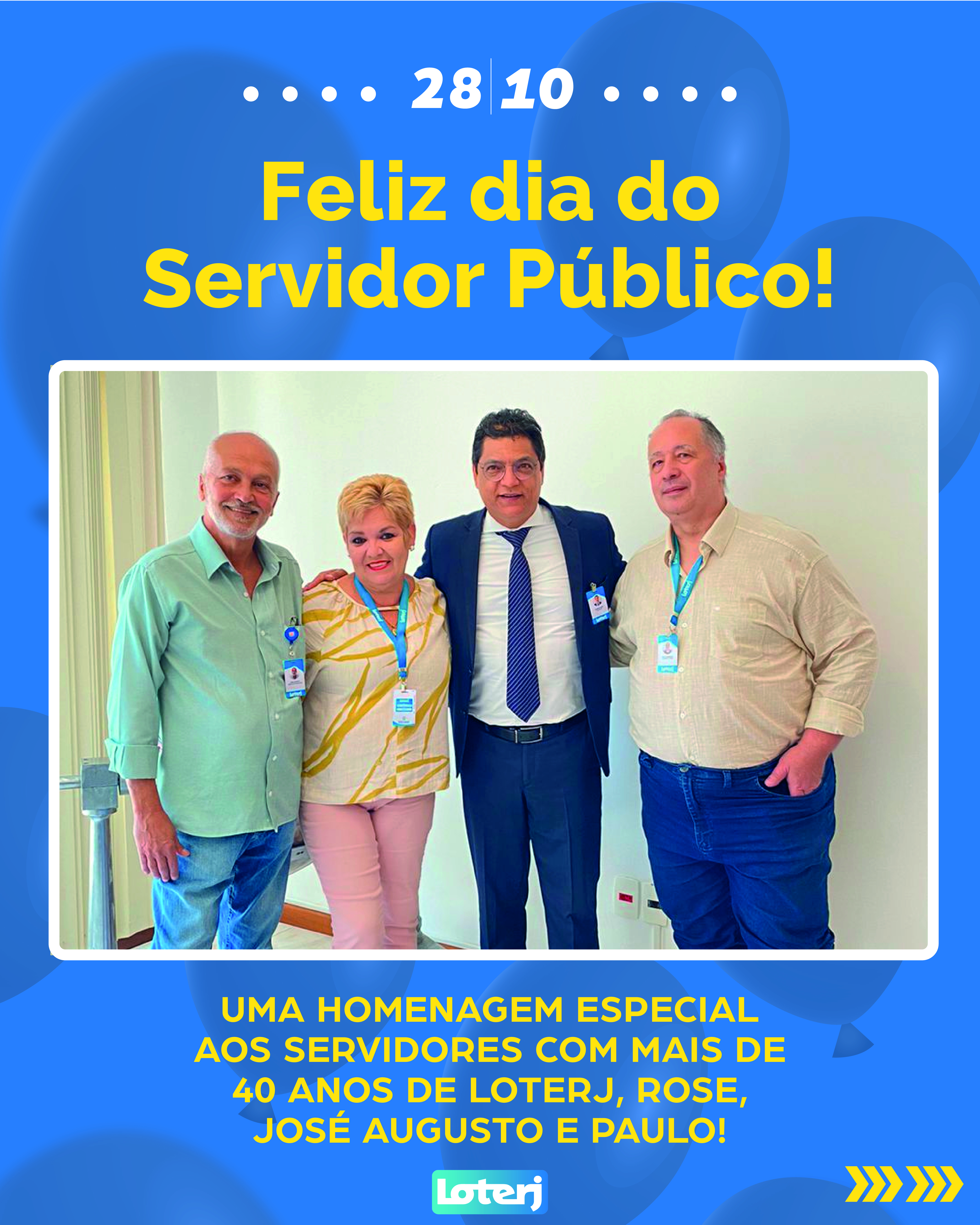 Homenagem ao dia do Servidor Público