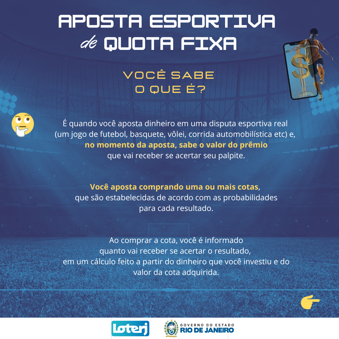 Aposta Esportiva de Quota Fixa: você sabe o que é?