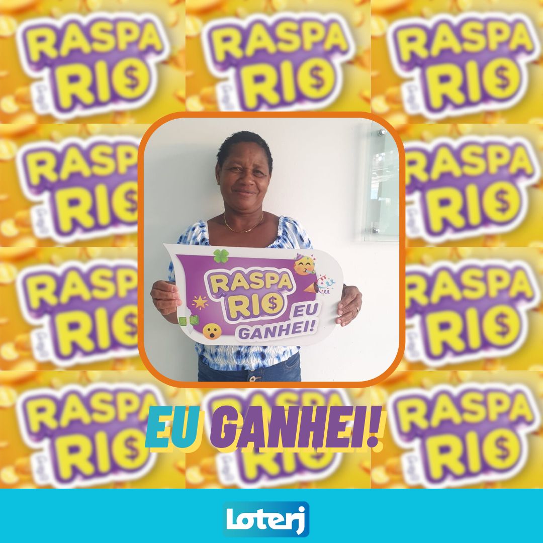 Vera Lúcia vai garantir a casa própria com a Raspa Rio!