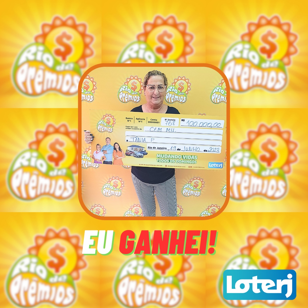 Tânia Maria fatura R$ 100 mil com o Rio de Prêmios