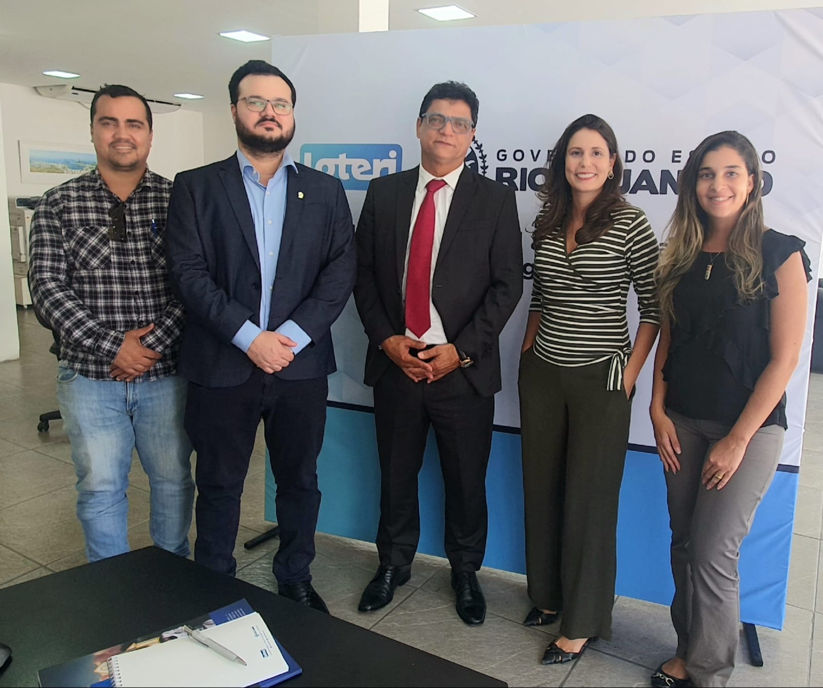 CNEC visita LOTERJ