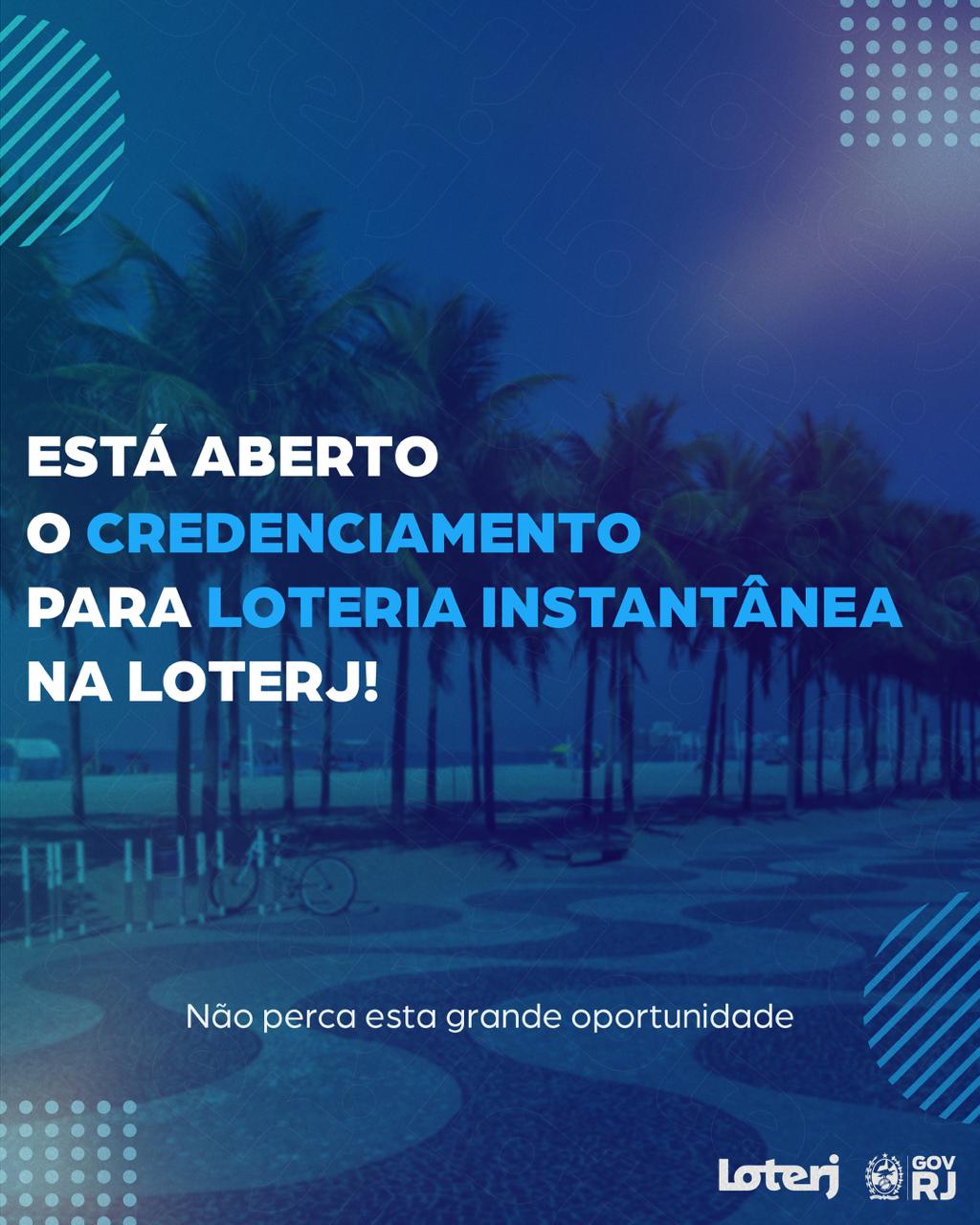 LOTERJ lança edital para credenciamento de loteria instantânea