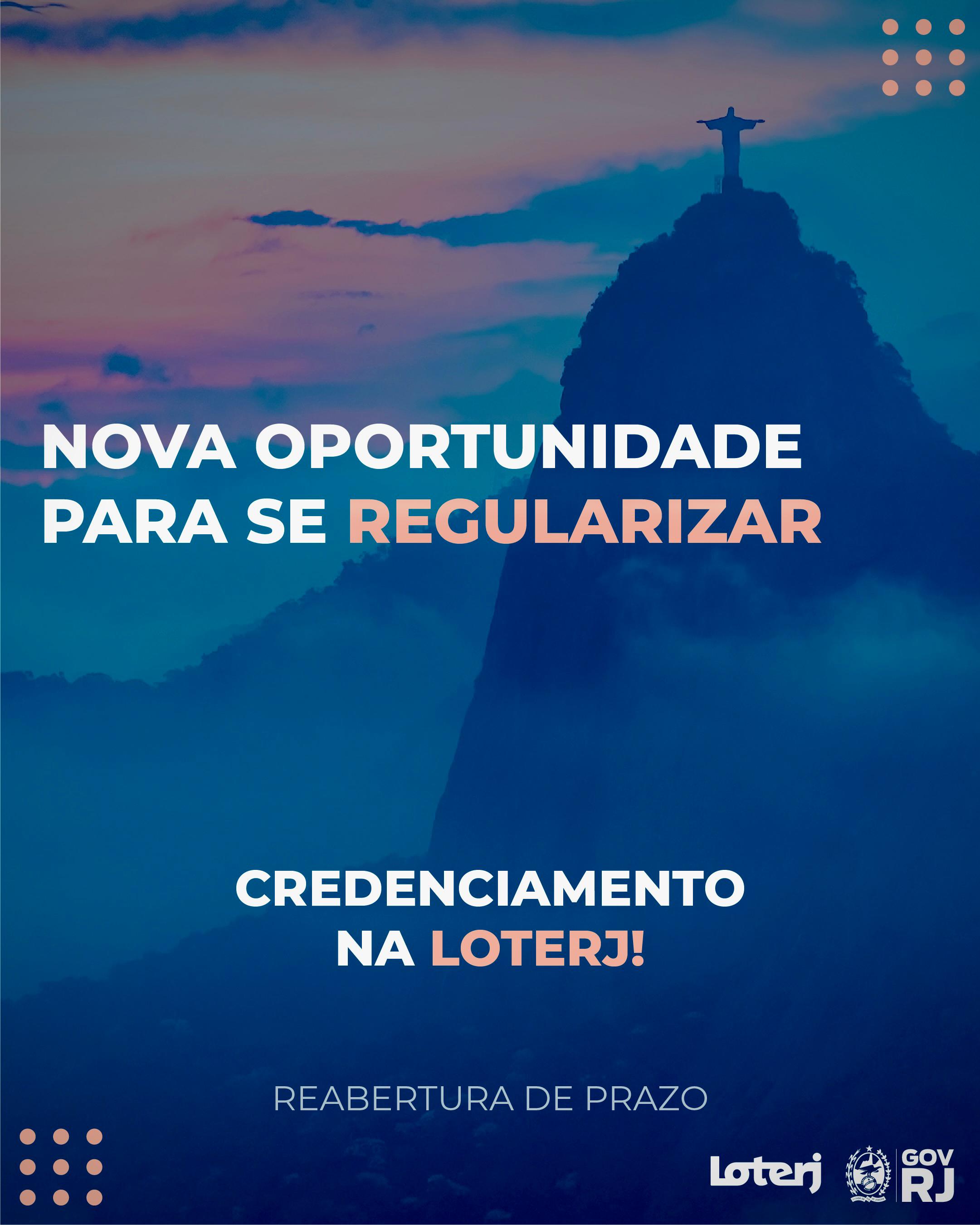 LOTERJ reabre prazo de credenciamento por mais 60 dias