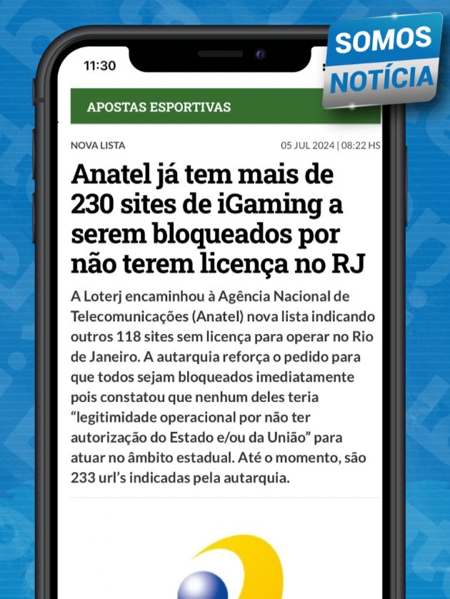 LOTERJ envia nova lista de Casas de Apostas para Anatel