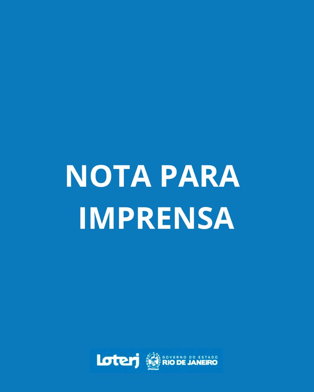 Nota para imprensa